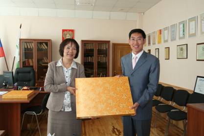 黄小平副校长一行访问俄罗斯乌拉尔国立建筑艺