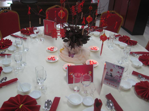 酒店管理专业举行2014中餐主题宴会设计赛-成